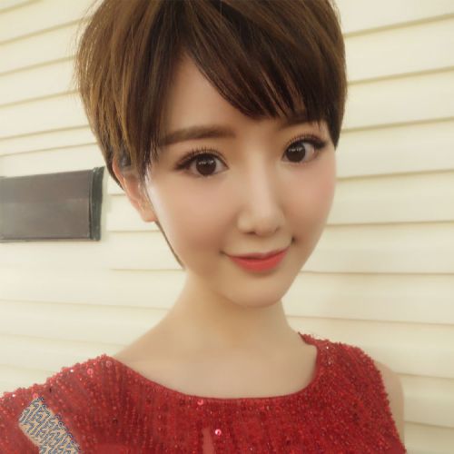 Perruque ANNA LUO . cheveux raides Court - Ref 2607445