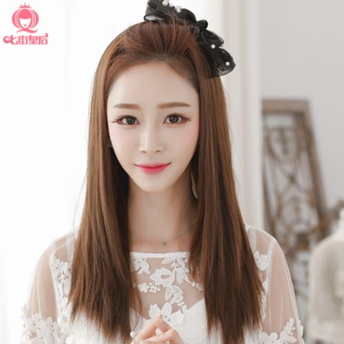 Perruque Long cheveux raides - Ref 2607500