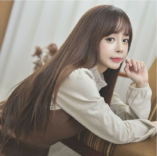 Perruque Long cheveux raides - Ref 2607506