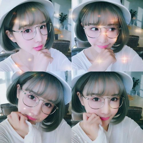 Perruque cheveux raides Court - Ref 2607518