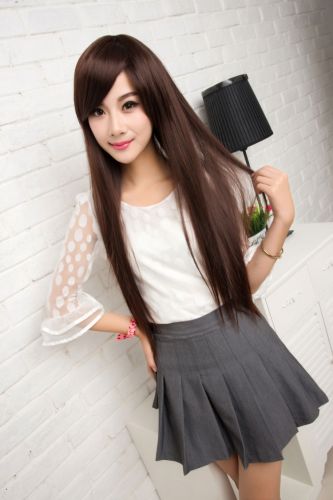 Perruque Long cheveux raides - Ref 2607649