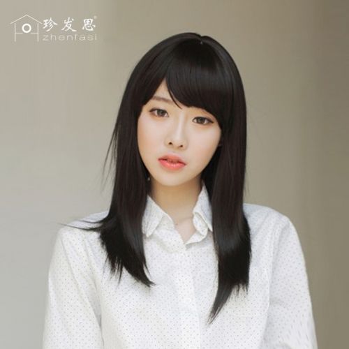 Perruque Long cheveux raides - Ref 2607717