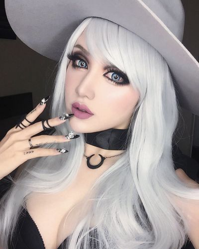 Perruque cheveux longs - Ref 2607741