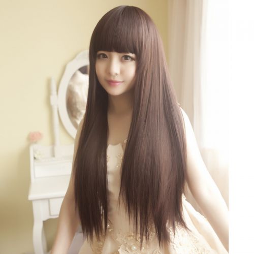 Perruque FSHOW Long cheveux raides - Ref 2607762