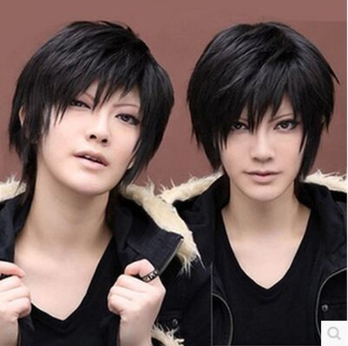 Perruque cheveux raides Court - Ref 2607908