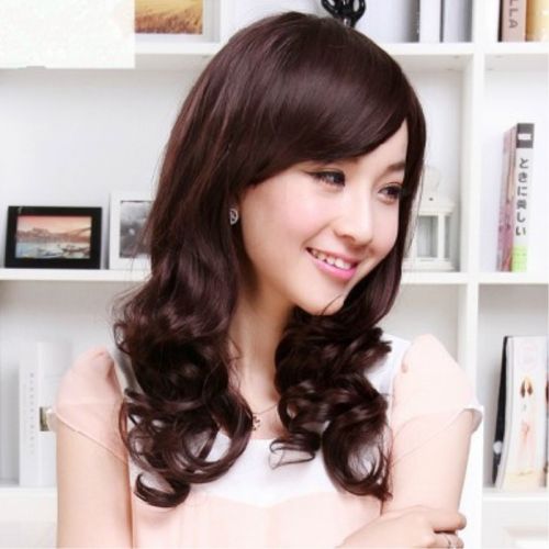 Perruque De longs cheveux boucles - Ref 2607933