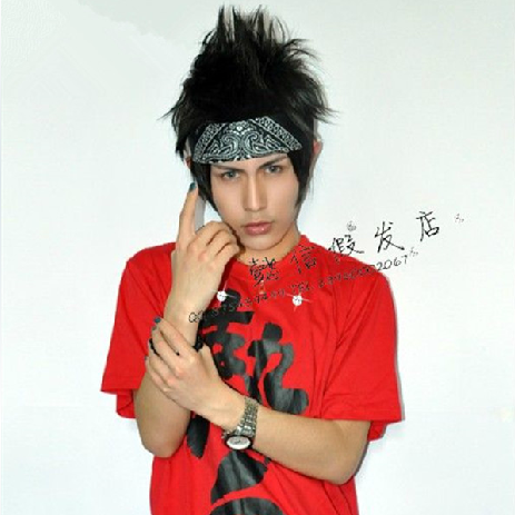 Perruque cheveux raides Court - Ref 2607992