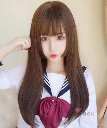 Perruque Long cheveux raides - Ref 2608007