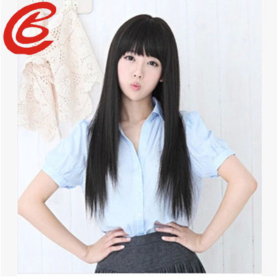 Perruque Long cheveux raides - Ref 2608105