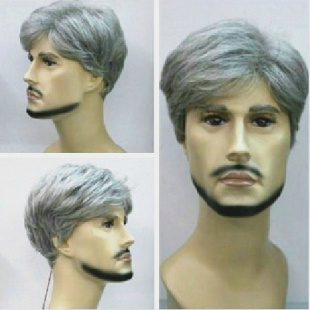 Perruque cheveux raides Court - Ref 2608113