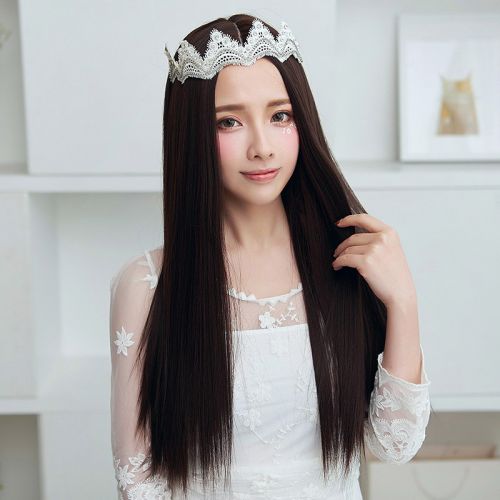 Perruque Long cheveux raides - Ref 2608117