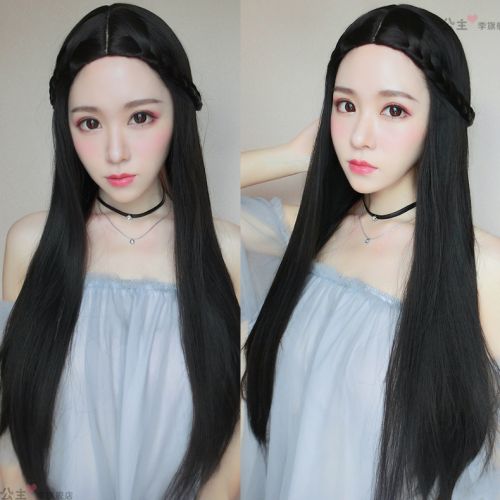 Perruque Long cheveux raides - Ref 2608125