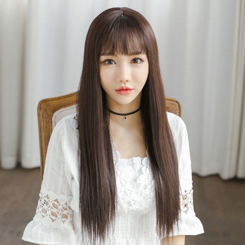 Perruque Long cheveux raides - Ref 2608141