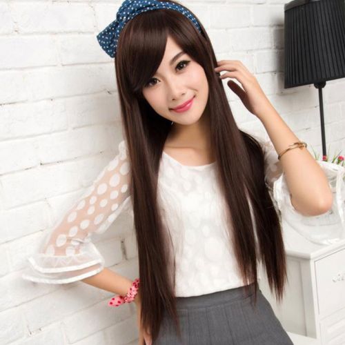 Perruque MUMEI WIG Long cheveux raides - Ref 2608316
