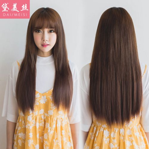 Perruque Long cheveux raides - Ref 2608514