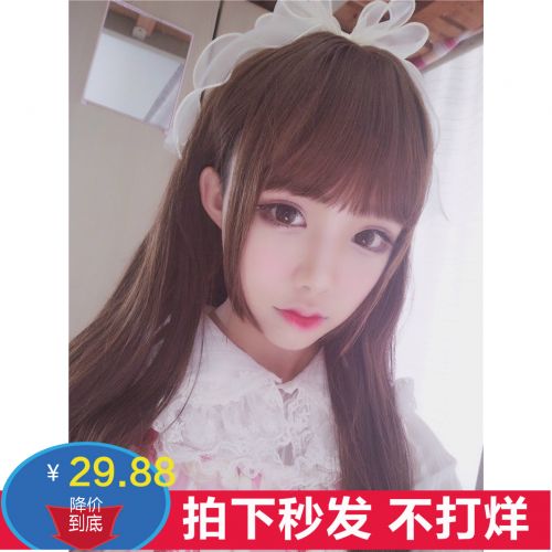 Perruque Long cheveux raides - Ref 2608637