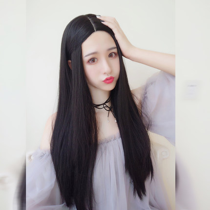 Perruque Long cheveux raides - Ref 2608656