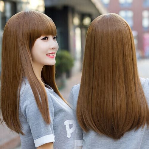 Perruque Long cheveux raides - Ref 2608677