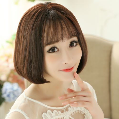 Perruque cheveux raides Court - Ref 2608708