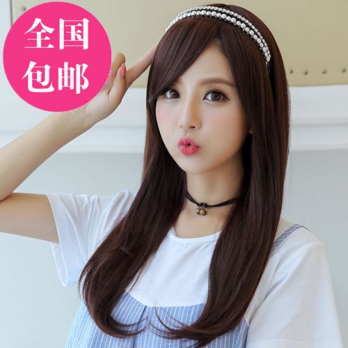 Perruque Long cheveux raides - Ref 2608751