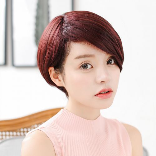 Perruque cheveux raides Court - Ref 2608764