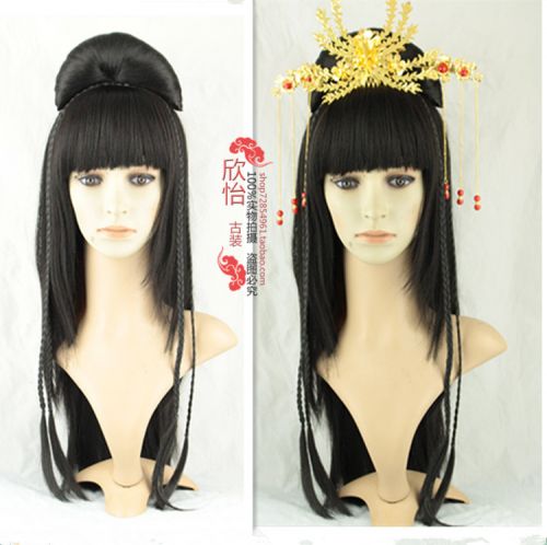 Perruque Long cheveux raides - Ref 2608800