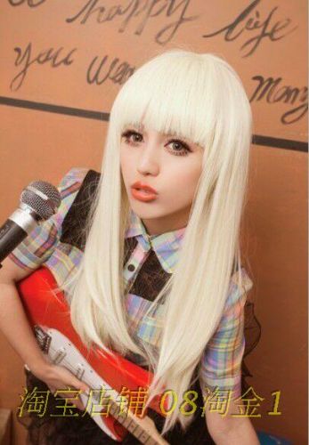 Perruque Long cheveux raides - Ref 2608857