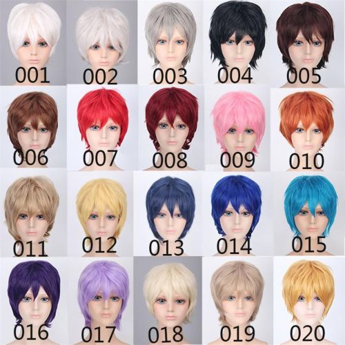 Perruque 8090 cheveux raides Court - Ref 2608864