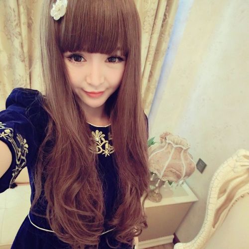 Perruque cheveux longs - Ref 2608919