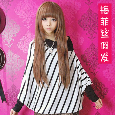 Perruque Long cheveux raides - Ref 2608982