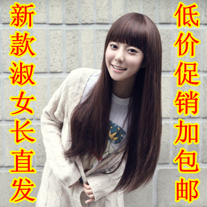 Perruque Long cheveux raides - Ref 2609002