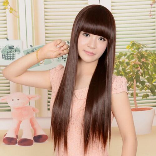 Perruque Long cheveux raides - Ref 2609032