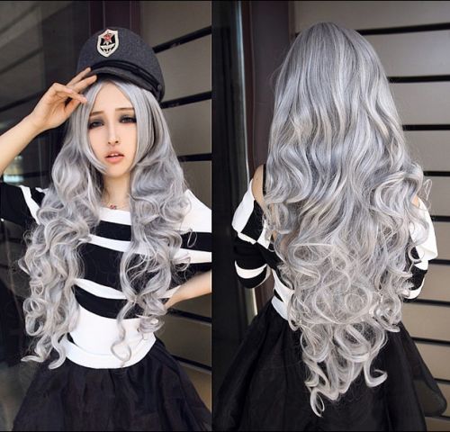 Perruque cheveux longs - Ref 2609156