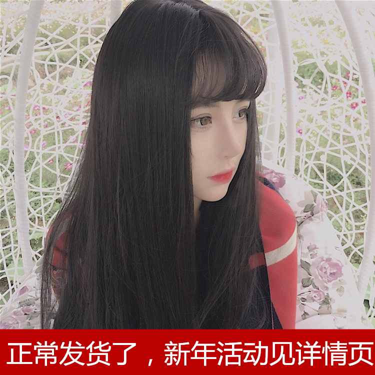 Perruque Long cheveux raides - Ref 2609193