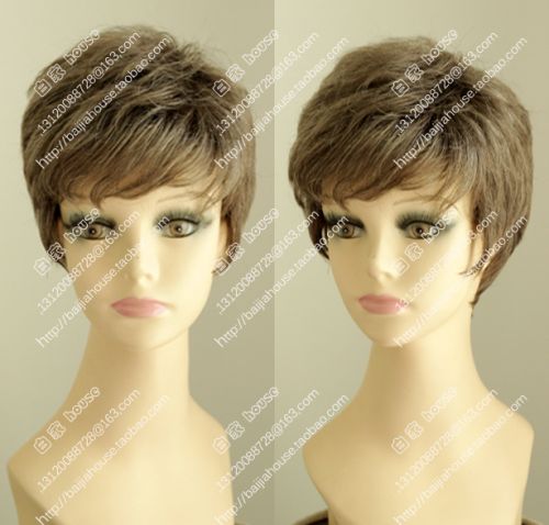 Perruque cheveux raides Court - Ref 2609206