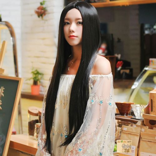 Perruque Long cheveux raides - Ref 2609377