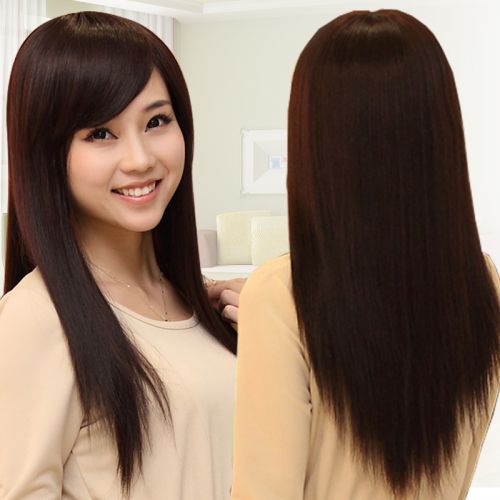 Perruque Long cheveux raides - Ref 2609416