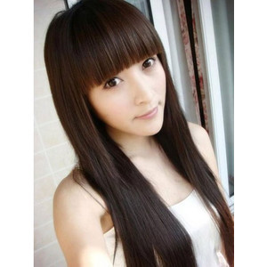 Perruque Long cheveux raides - Ref 2609503