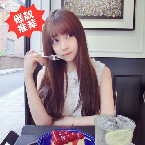 Perruque Long cheveux raides - Ref 2609516