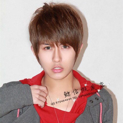 Perruque cheveux raides Court - Ref 2609539