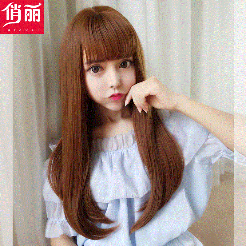 Perruque Long cheveux raides - Ref 2609656