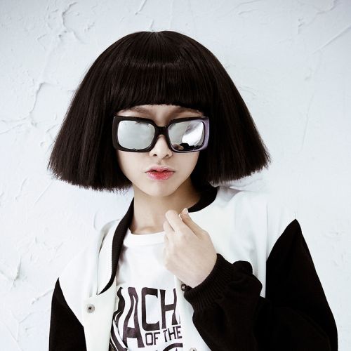 Perruque cheveux raides Court - Ref 2609800