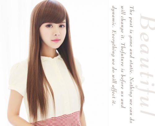 Perruque Long cheveux raides - Ref 2609818