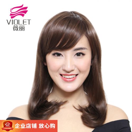 Perruque VIOLET cheveux longs - Ref 2609869