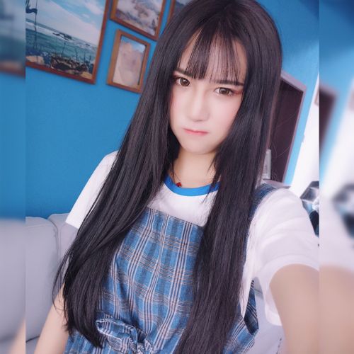 Perruque Long cheveux raides - Ref 2609889