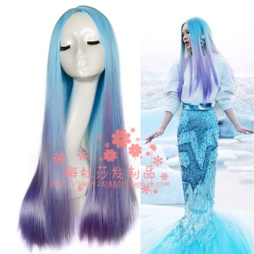 Perruque Long cheveux raides - Ref 2609923