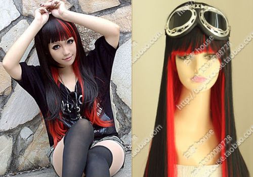 Perruque Long cheveux raides - Ref 2609971