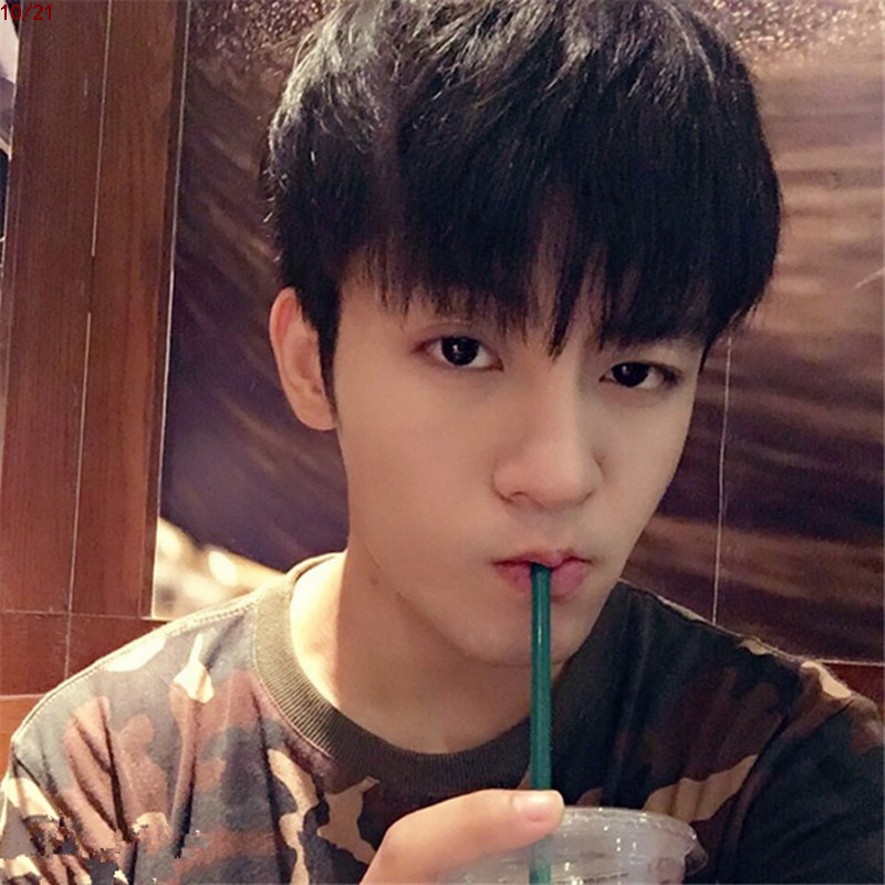 Perruque cheveux raides Court - Ref 2610008