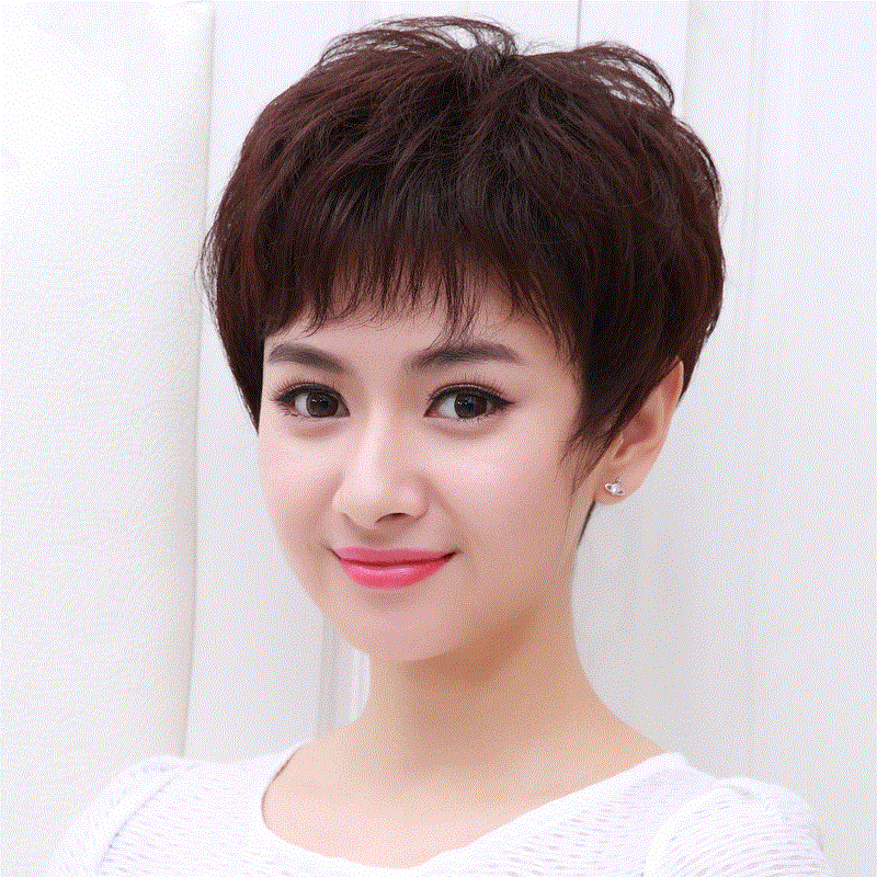 Perruque cheveux raides Court - Ref 2610019