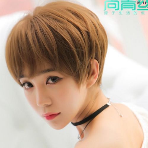 Perruque cheveux raides Court - Ref 2610036